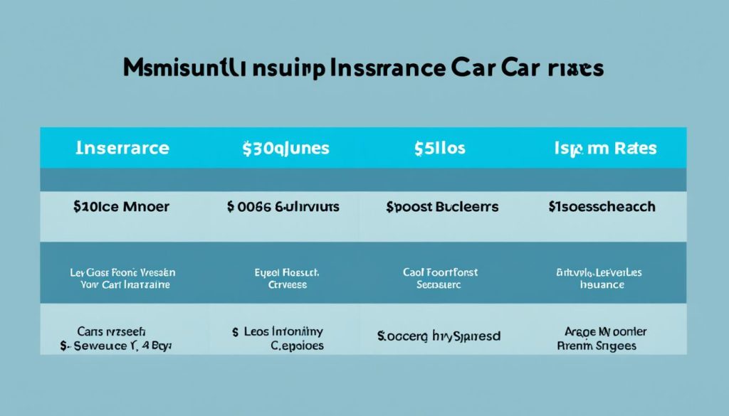 car insurance rates in Massachusetts